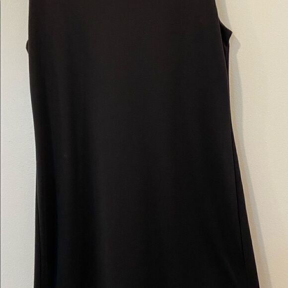 LILLY LOU NWT Women's Black Dress With Button Detail At High Waist Size Small - Picture 5 of 7